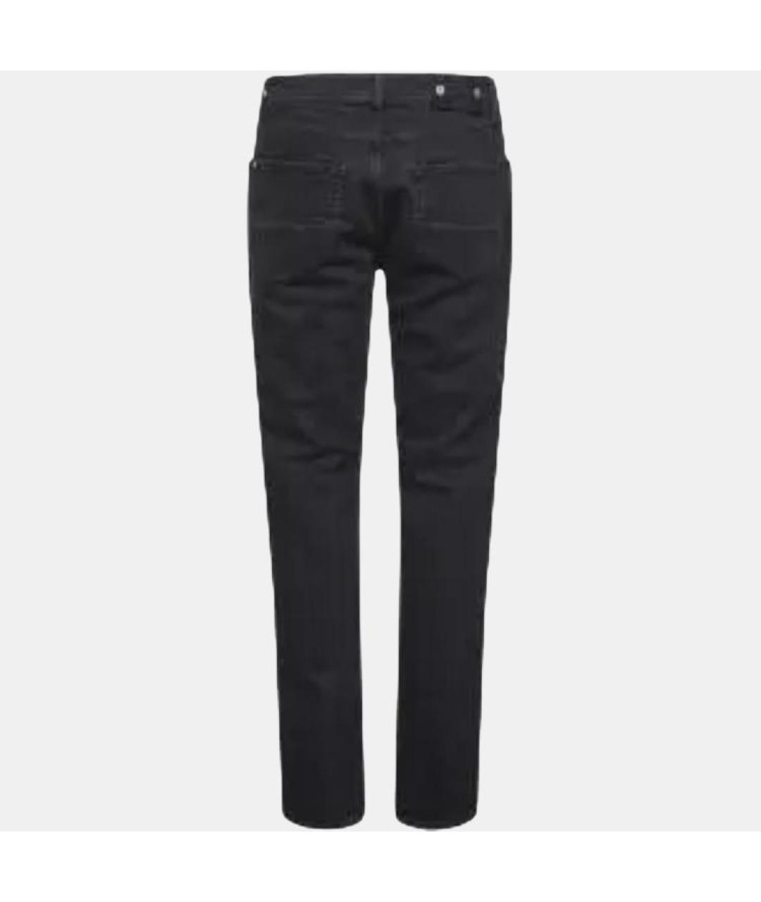 STONE ISLAND Черные прямые джинсы, фото 2