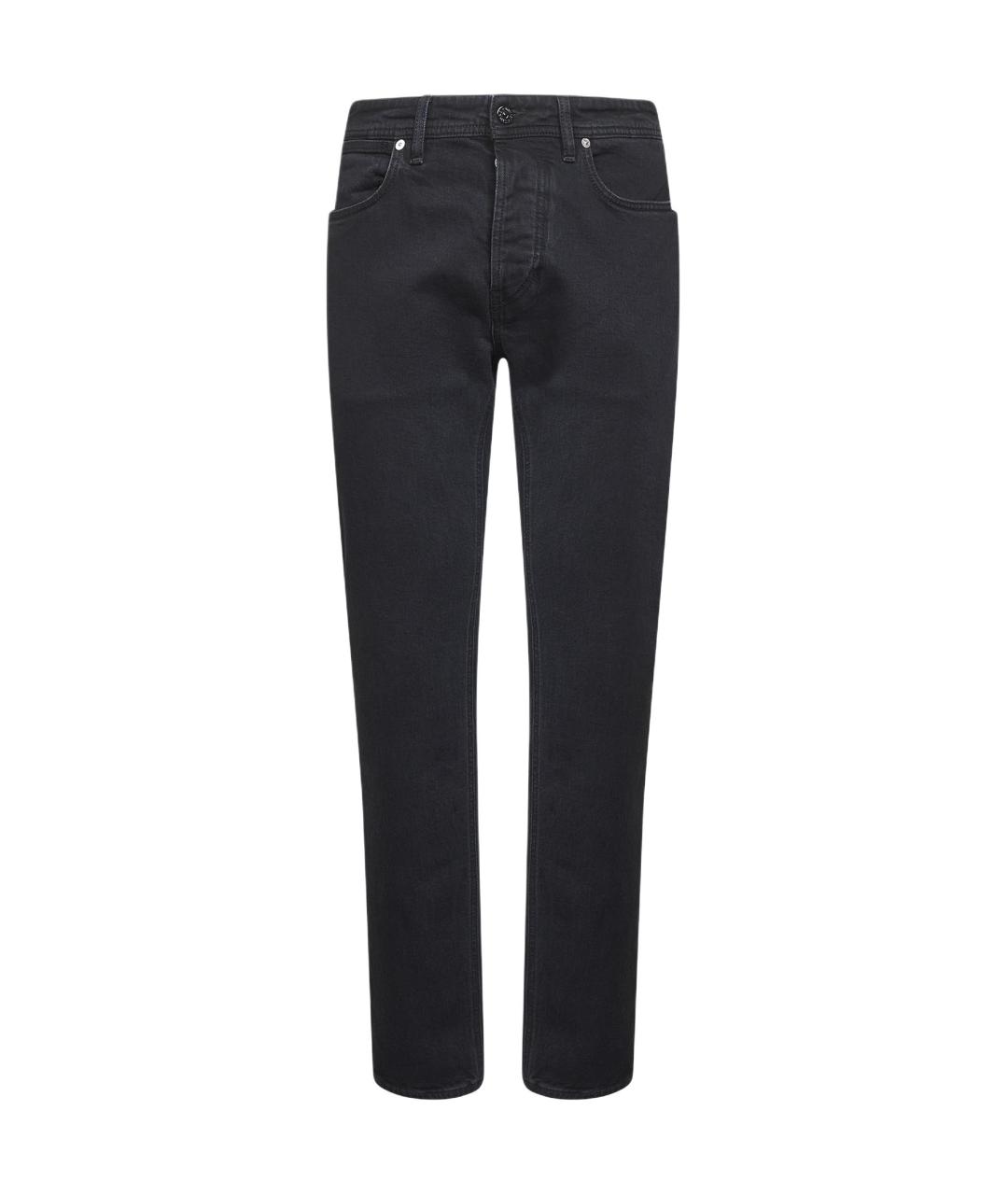 STONE ISLAND Черные прямые джинсы, фото 1