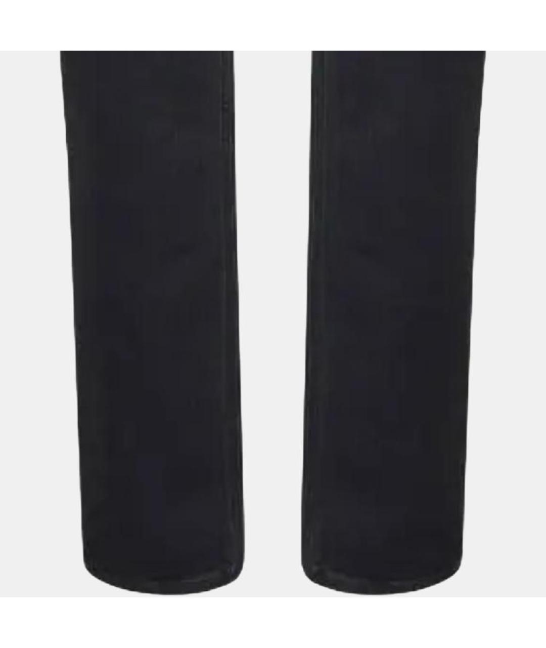 STONE ISLAND Черные прямые джинсы, фото 4