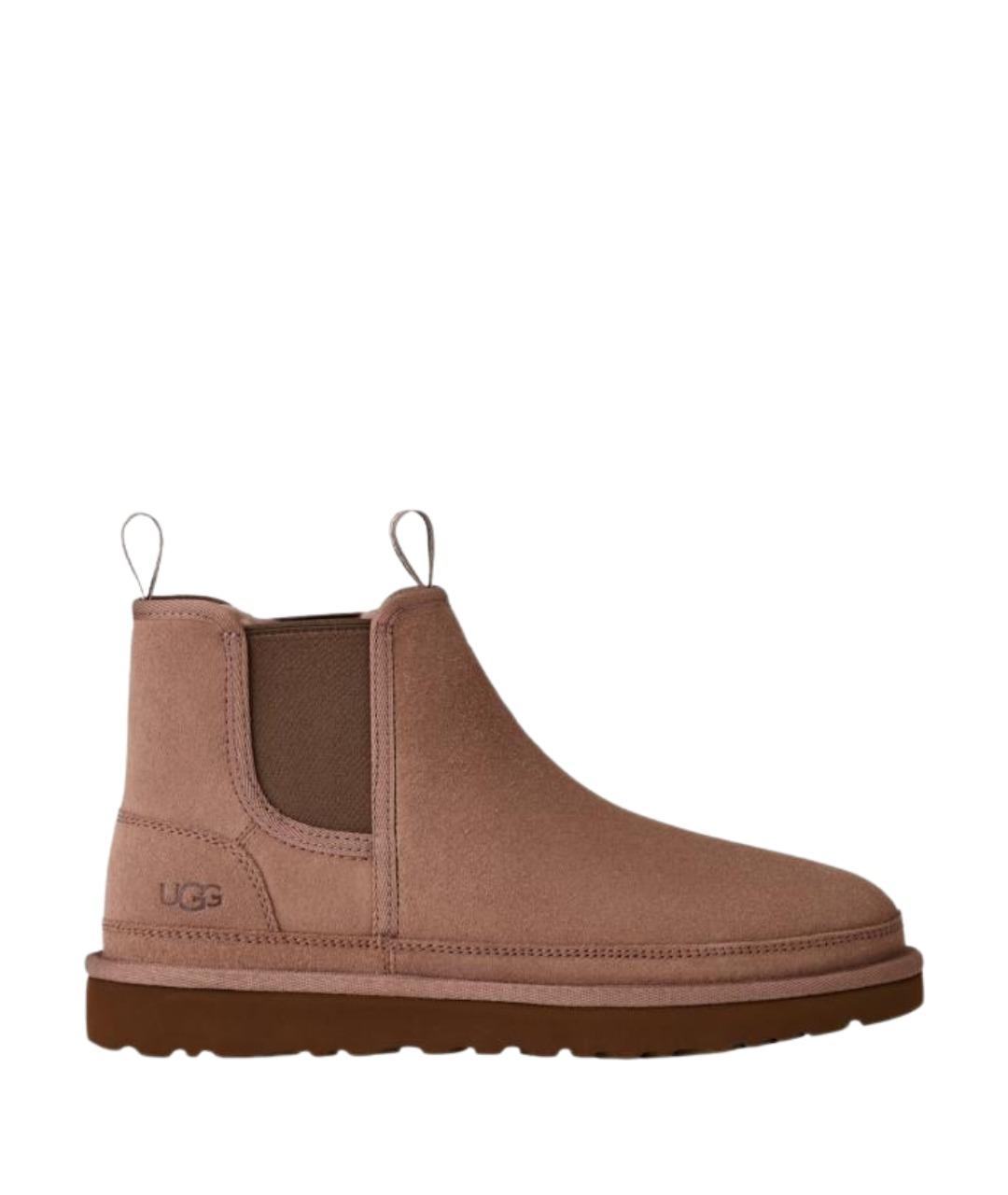 UGG AUSTRALIA Розовые низкие ботинки, фото 1