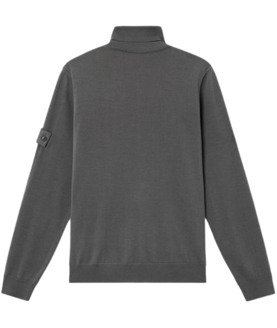 STONE ISLAND Серый джемпер / свитер, фото 2