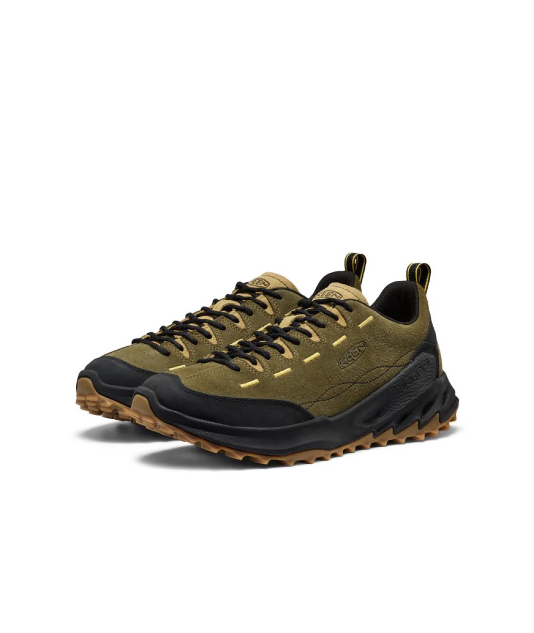 KEEN Хаки кожаные низкие ботинки, фото 4