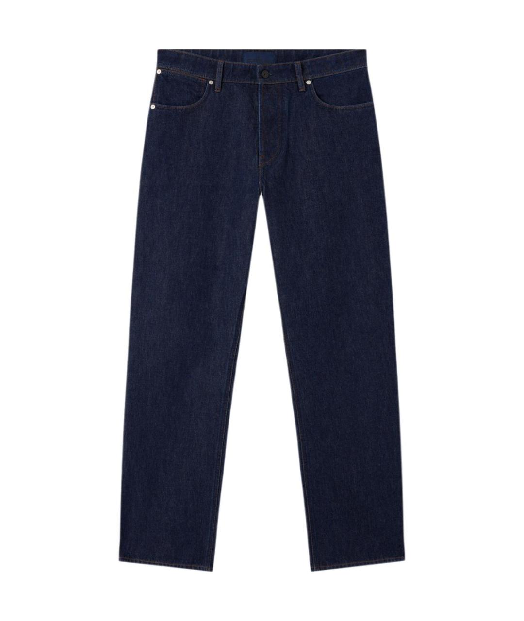 STONE ISLAND Синие прямые джинсы, фото 1