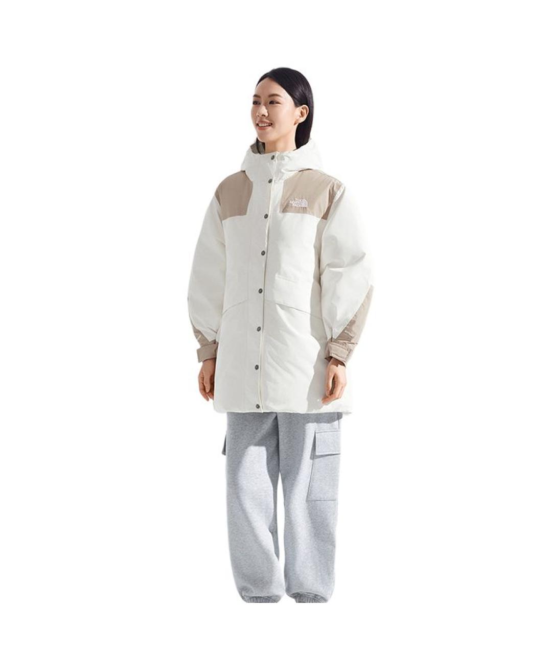 THE NORTH FACE Белый пуховик, фото 3