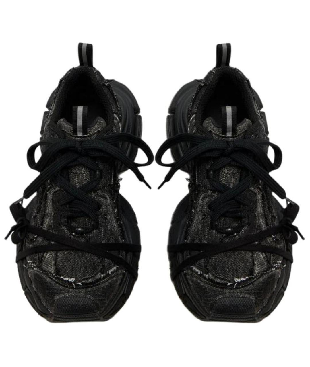 BALENCIAGA Черные кроссовки, фото 4