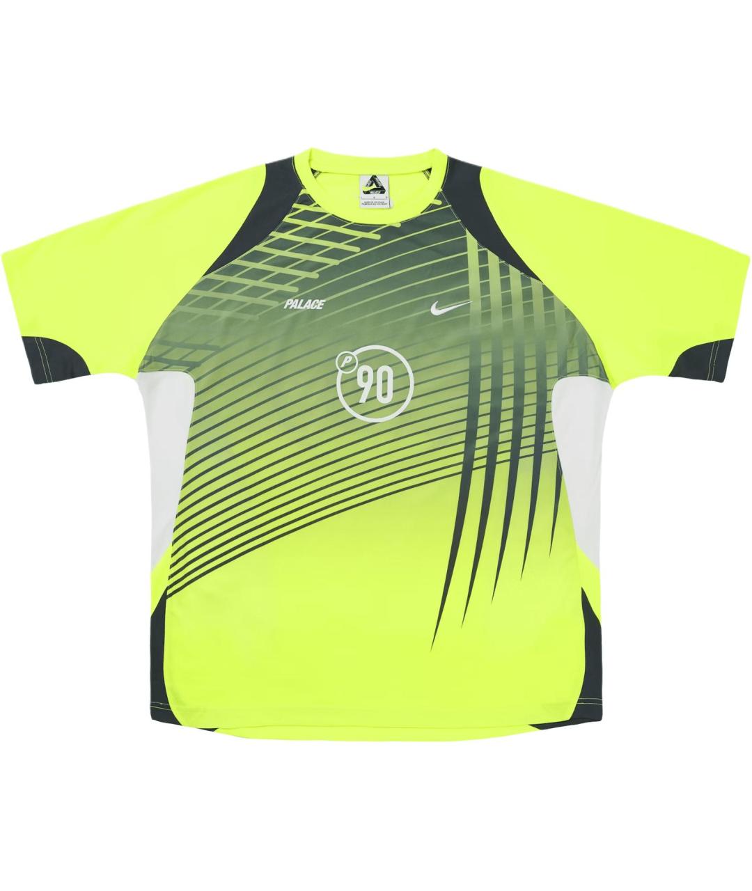 PALACE Салатовая синтетическая футболка, фото 1