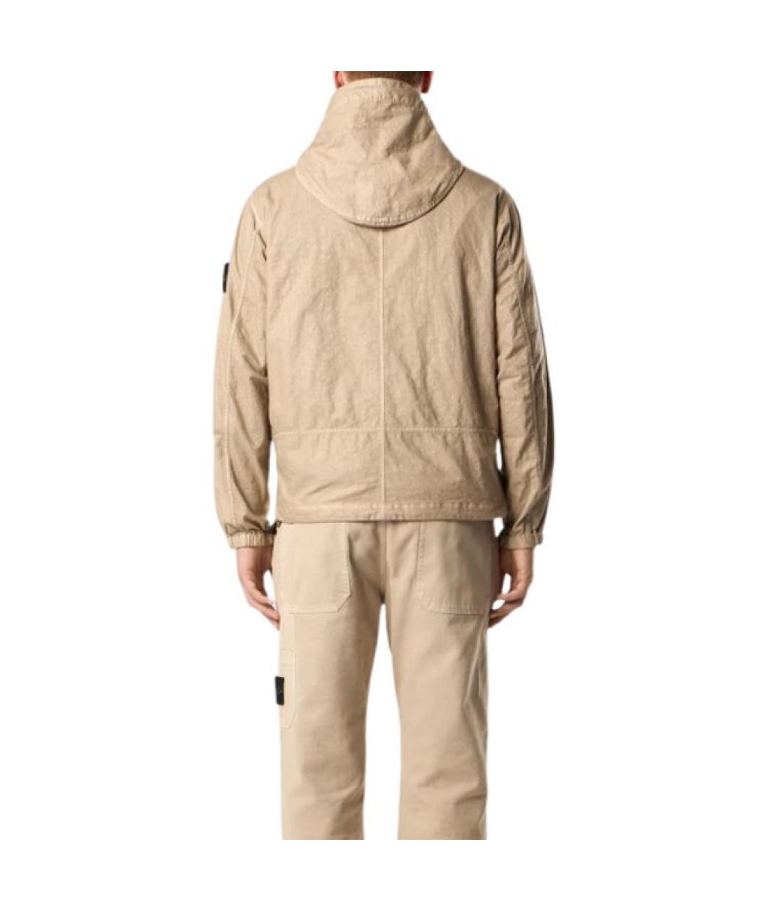 STONE ISLAND Бежевая куртка, фото 4