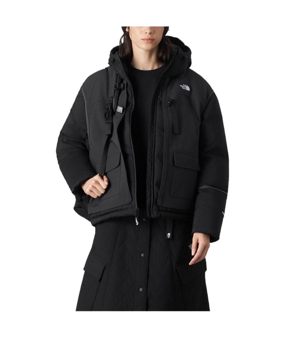 THE NORTH FACE Черная полиамидовая куртка, фото 2