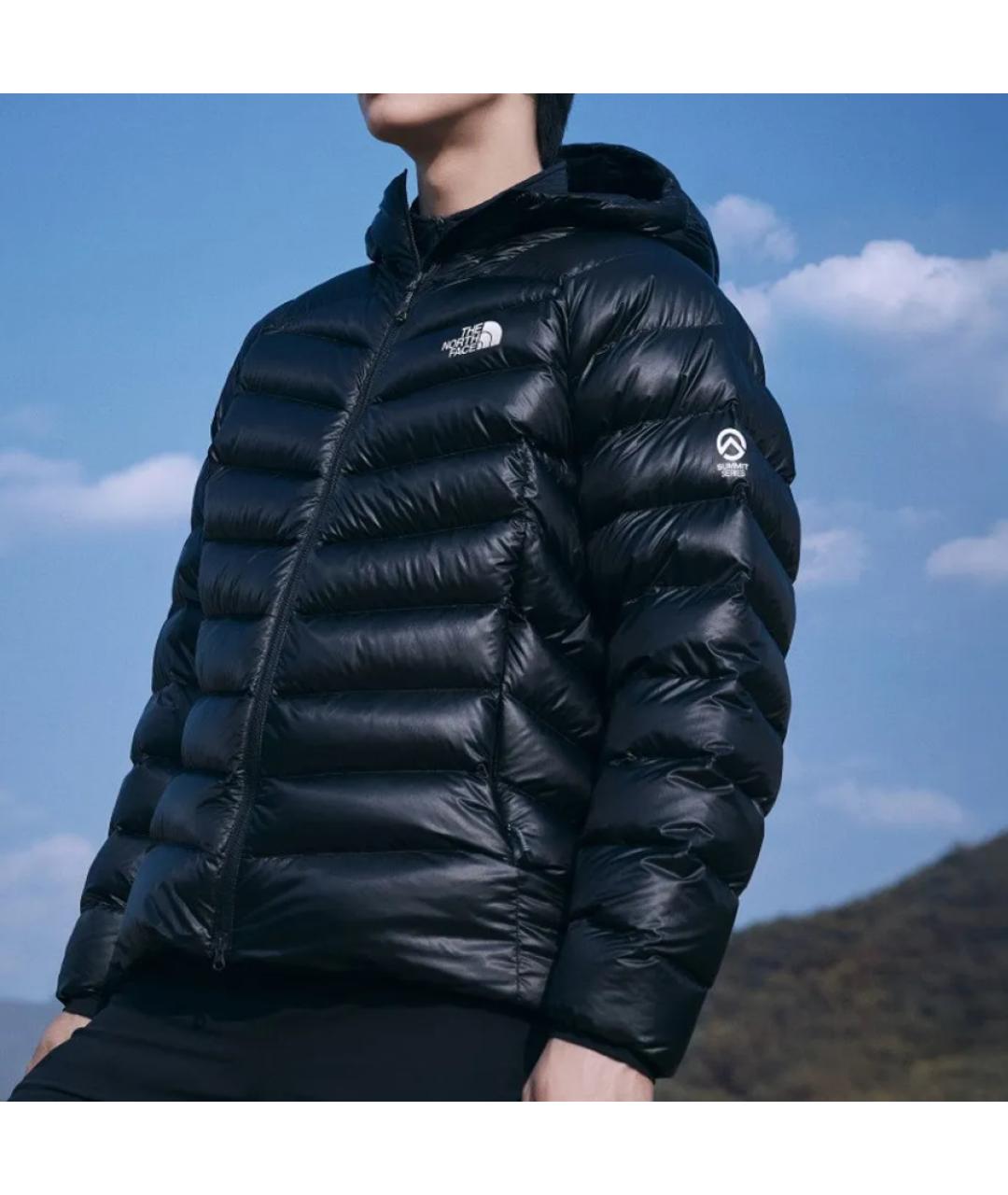 THE NORTH FACE Черный пуховик, фото 4