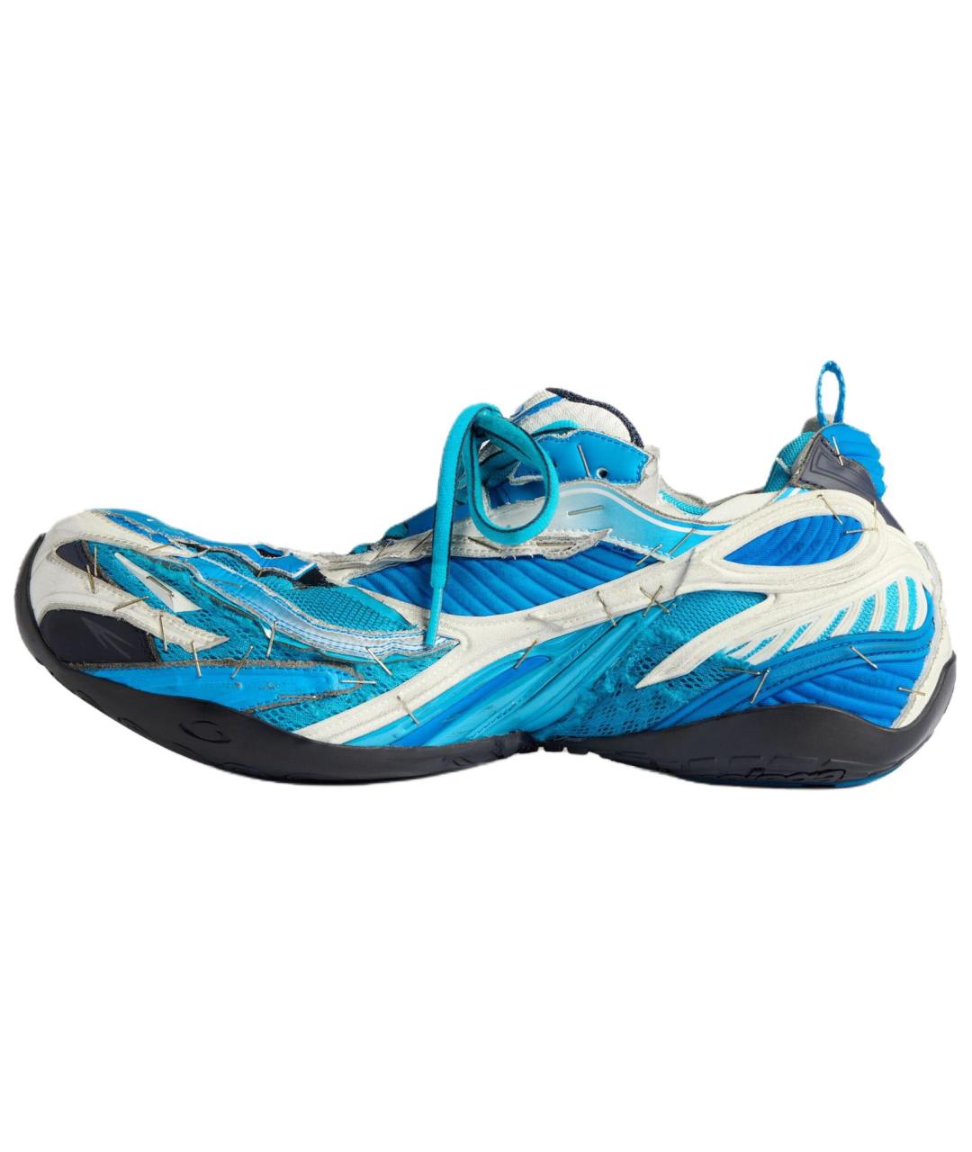 BALENCIAGA Синие низкие кроссовки / кеды, фото 2