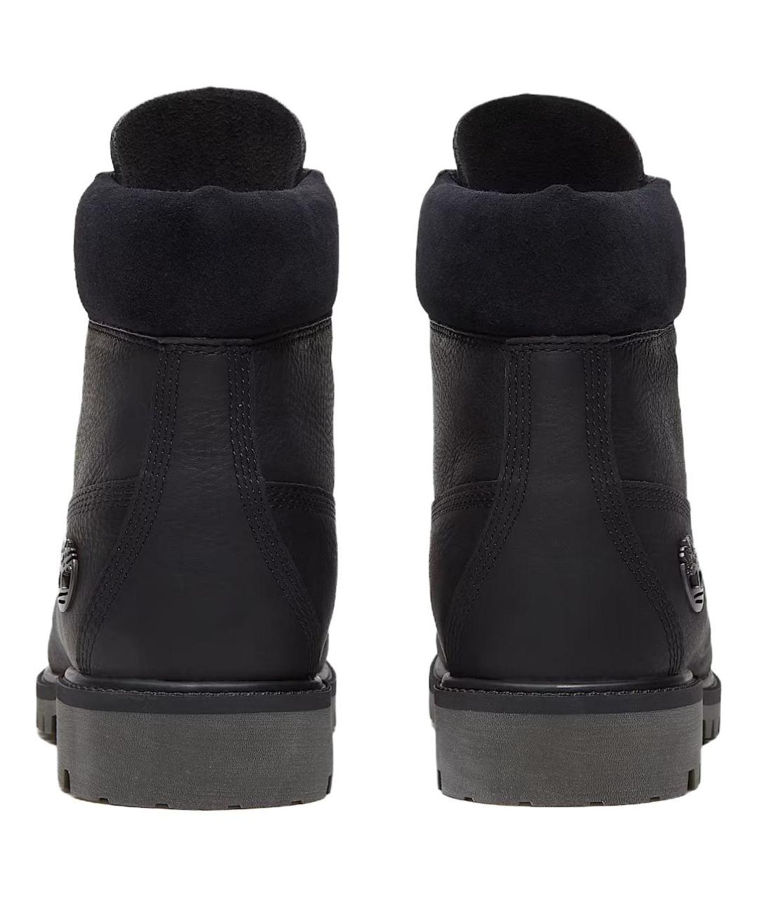 TIMBERLAND Черные кожаные полусапоги, фото 5