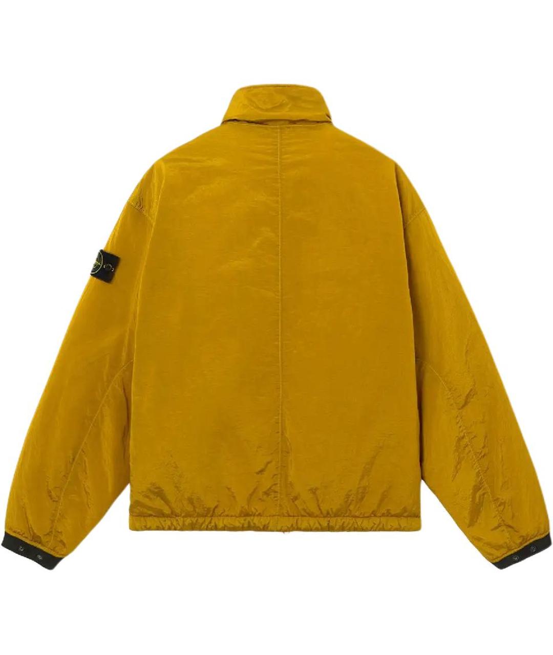 STONE ISLAND Желтая куртка, фото 2