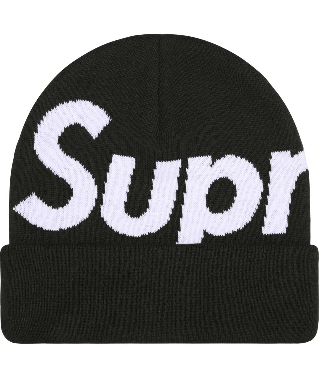 SUPREME Черная шапка, фото 1