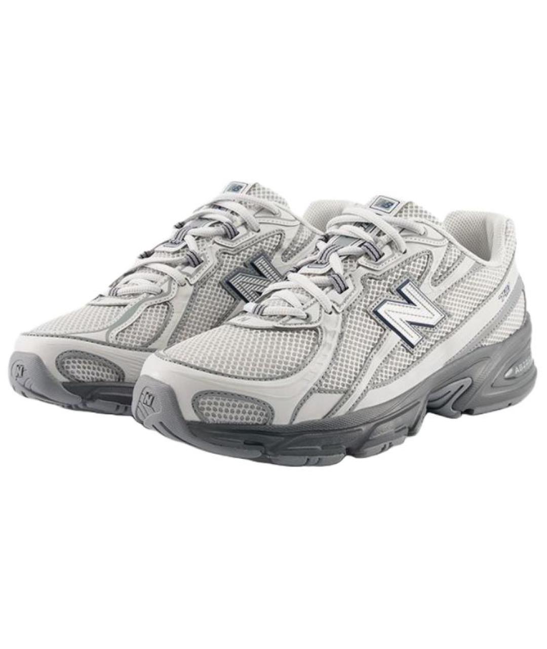 NEW BALANCE Серые кроссовки, фото 3