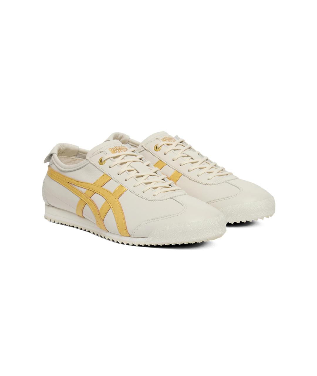 ONITSUKA TIGER Белые кожаные кеды, фото 3