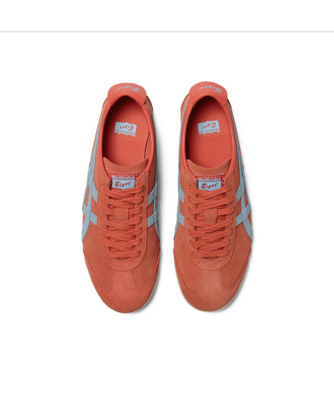 ONITSUKA TIGER Красные кожаные кроссовки, фото 5