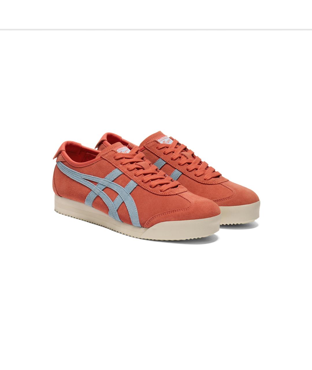 ONITSUKA TIGER Красные кожаные кроссовки, фото 3