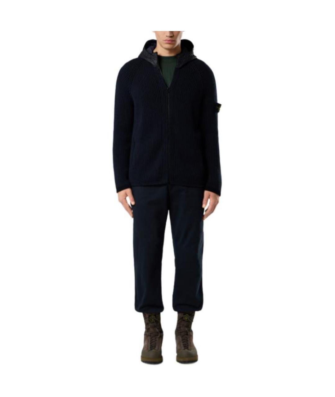 STONE ISLAND Синяя куртка, фото 3