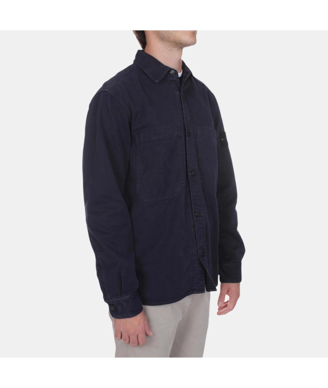 STONE ISLAND Синяя куртка, фото 4