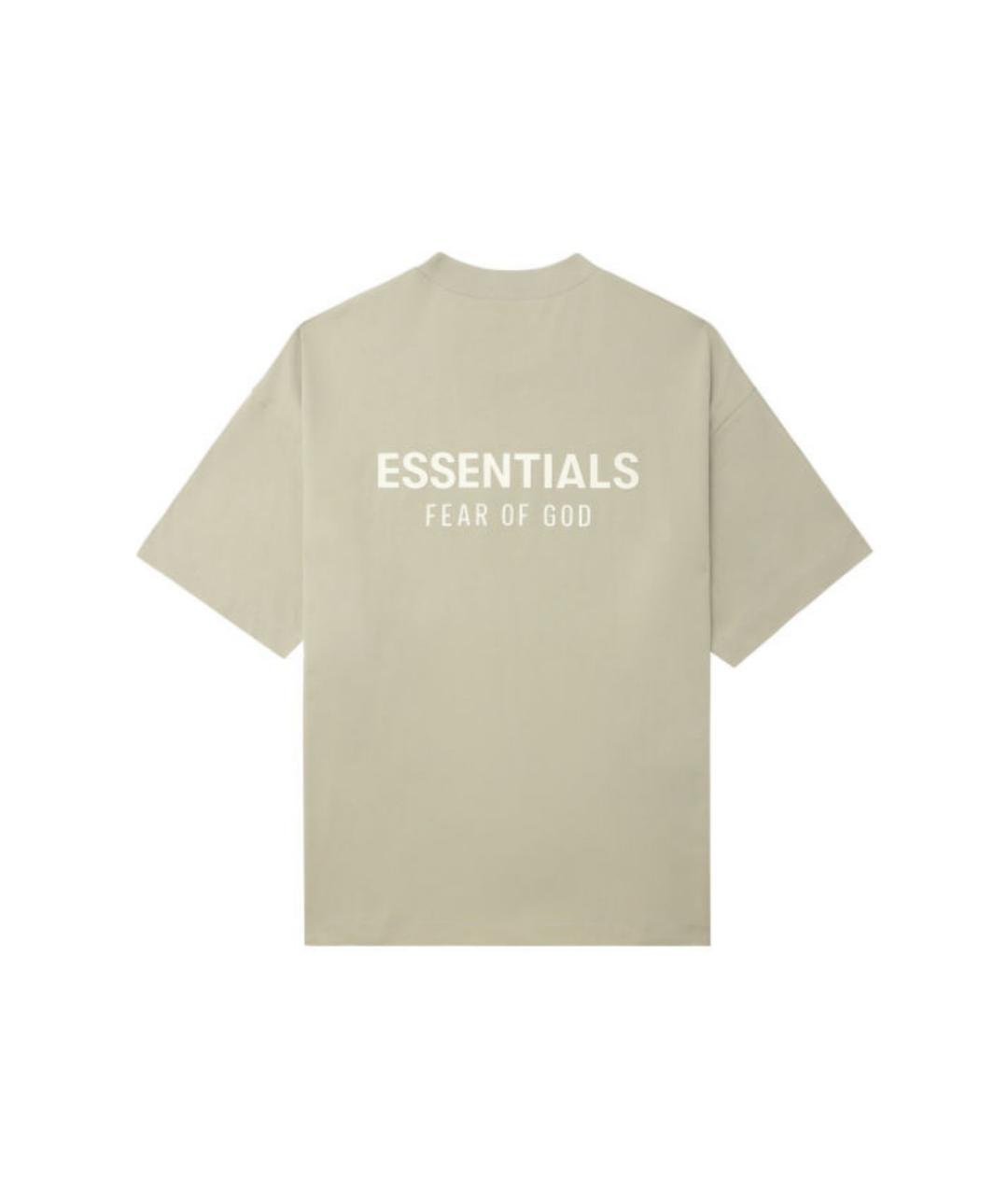 FEAR OF GOD ESSENTIALS Серая футболка, фото 2