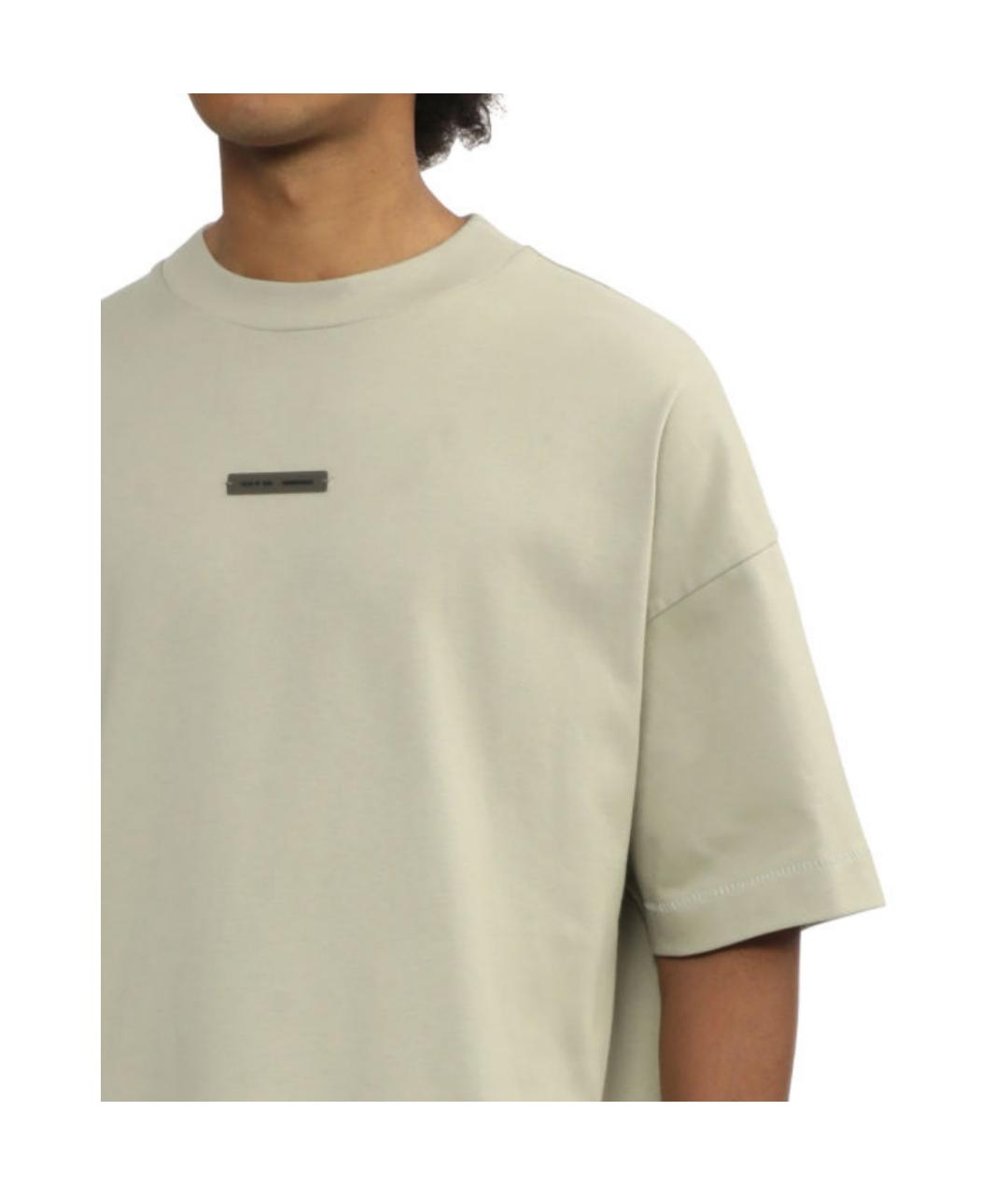 FEAR OF GOD ESSENTIALS Серая футболка, фото 5