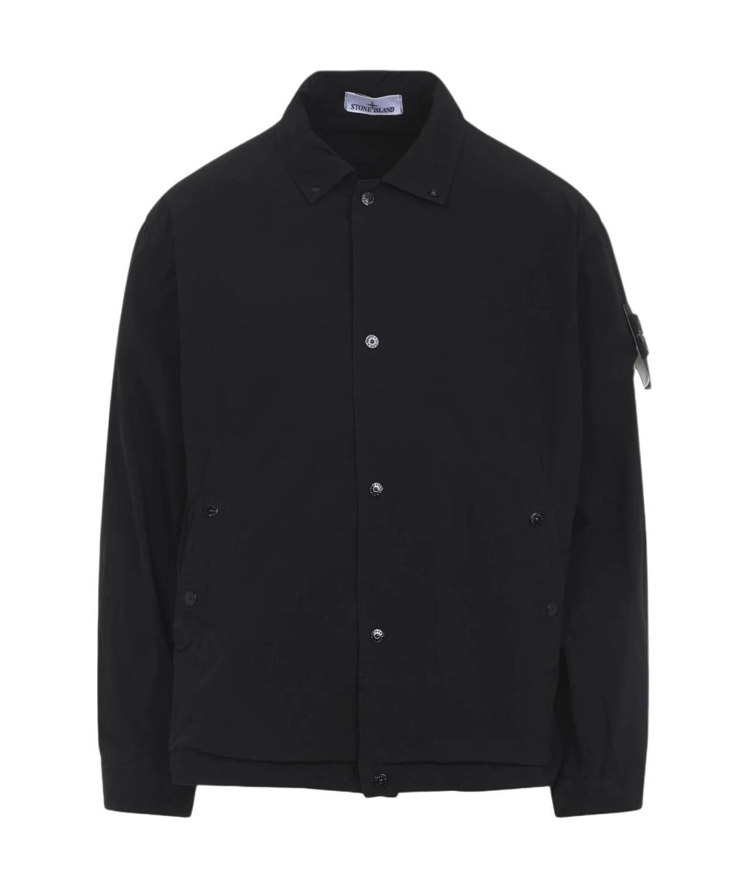 STONE ISLAND Черная куртка, фото 1