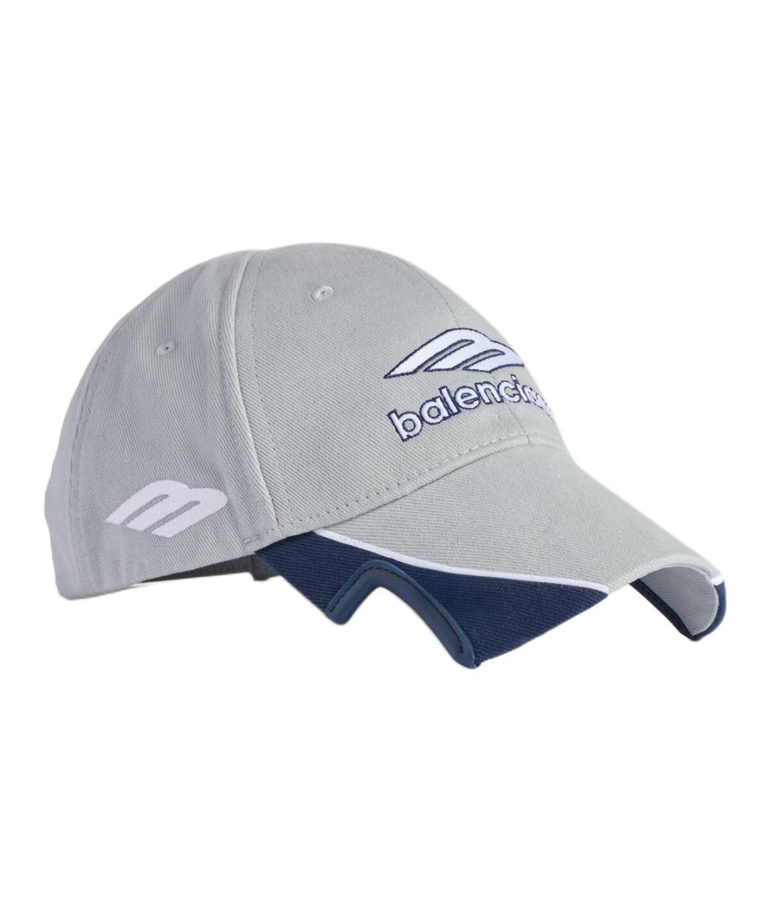 BALENCIAGA Голубая кепка/бейсболка, фото 2