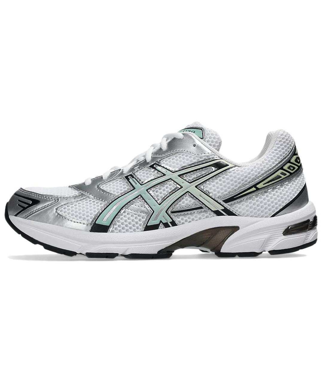 ASICS Серые текстильные кроссовки, фото 6