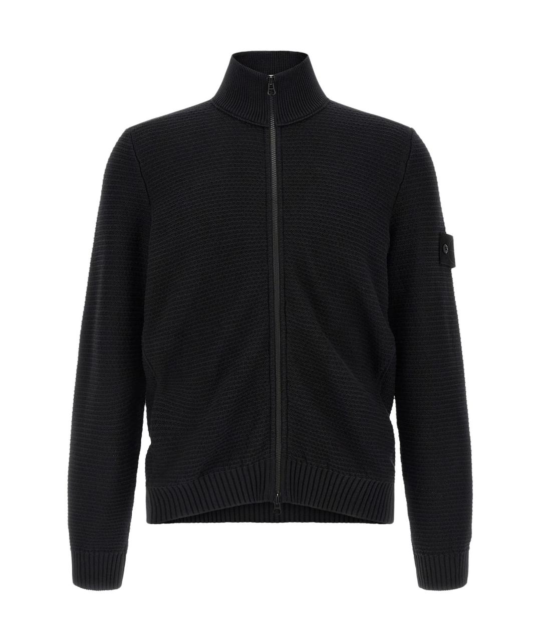 STONE ISLAND Черный джемпер / свитер, фото 1