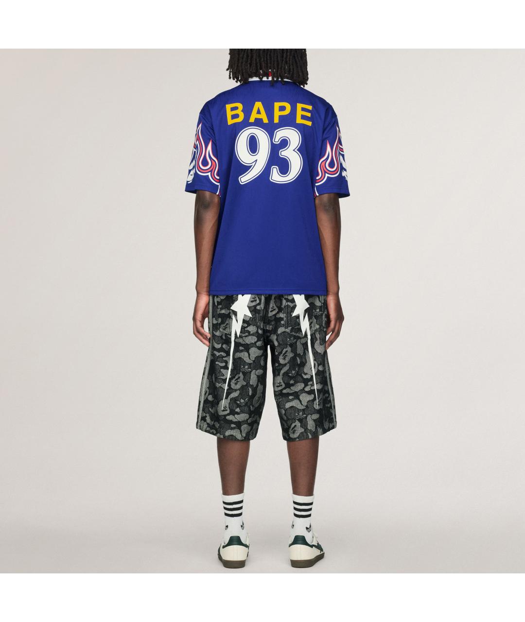 ADIDAS Синяя синтетическая рубашка, фото 4