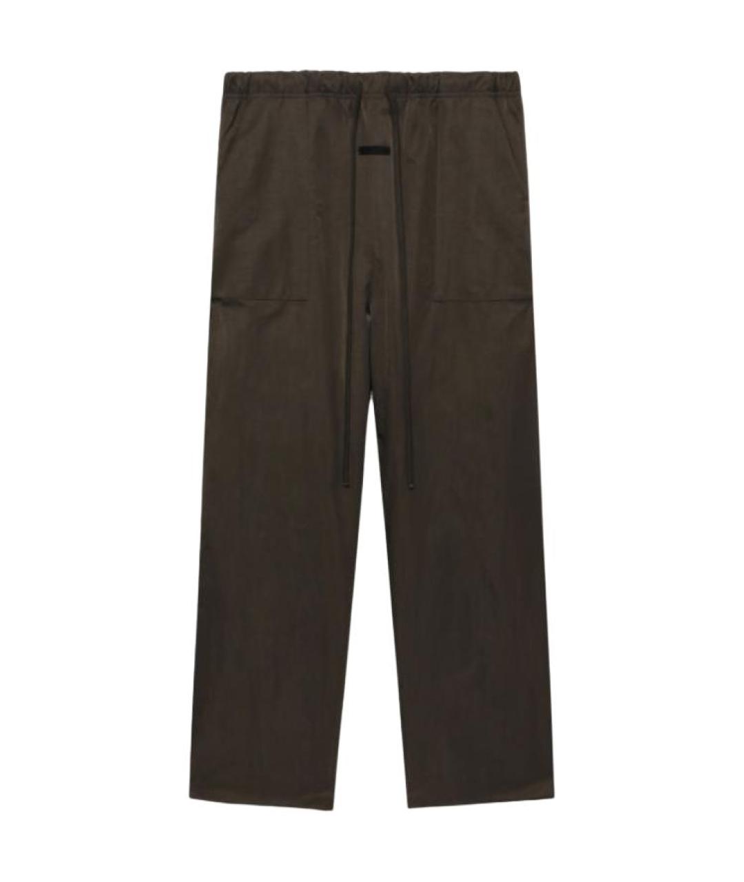 FEAR OF GOD ESSENTIALS Коричневые повседневные брюки, фото 1