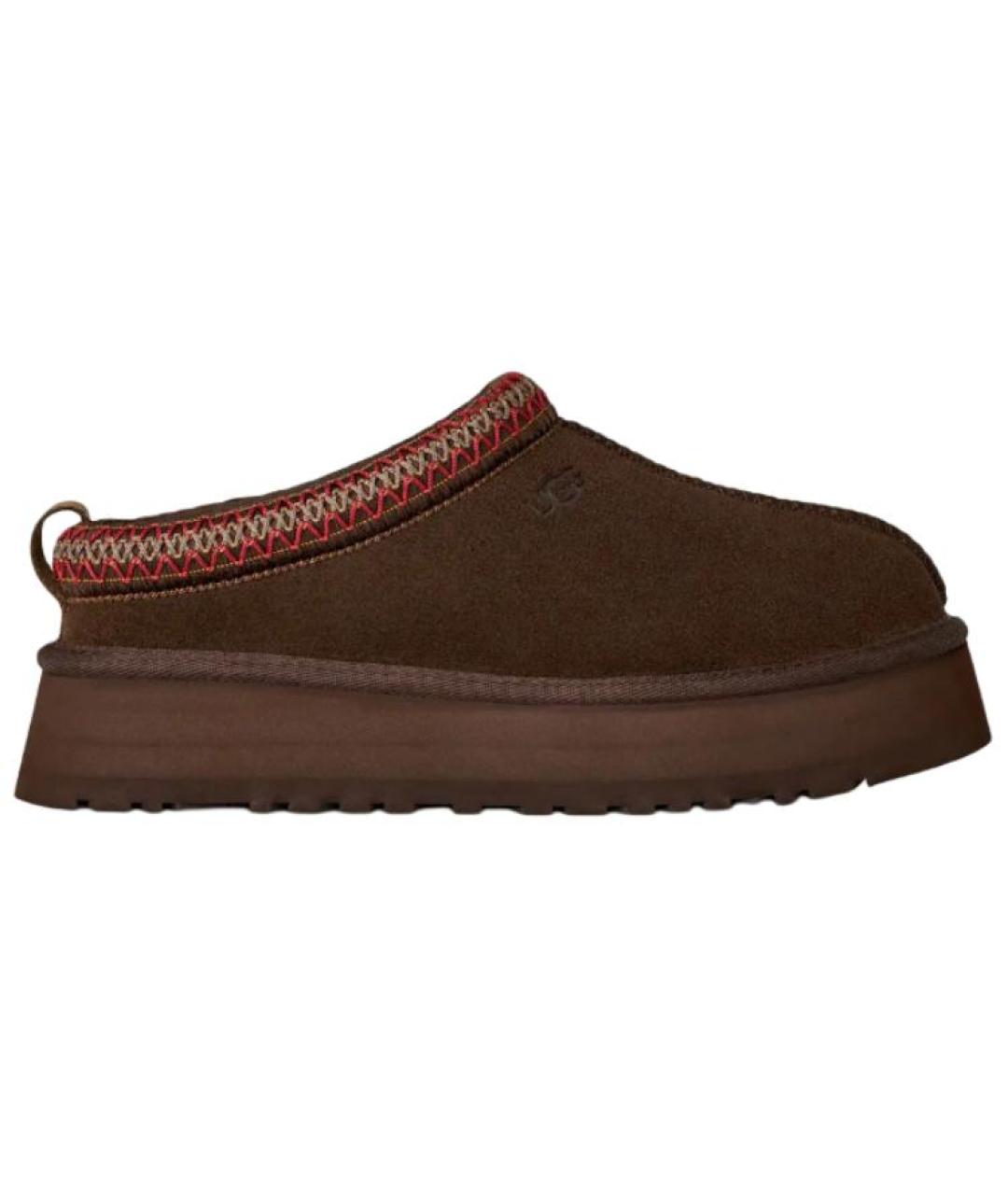 UGG AUSTRALIA Коричневые замшевые мюли, фото 6