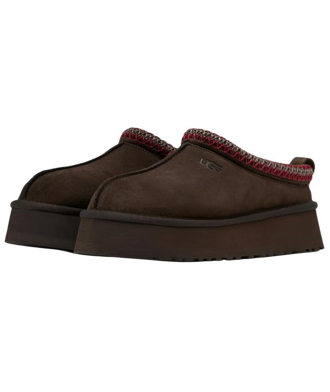 UGG AUSTRALIA Коричневые замшевые мюли, фото 3