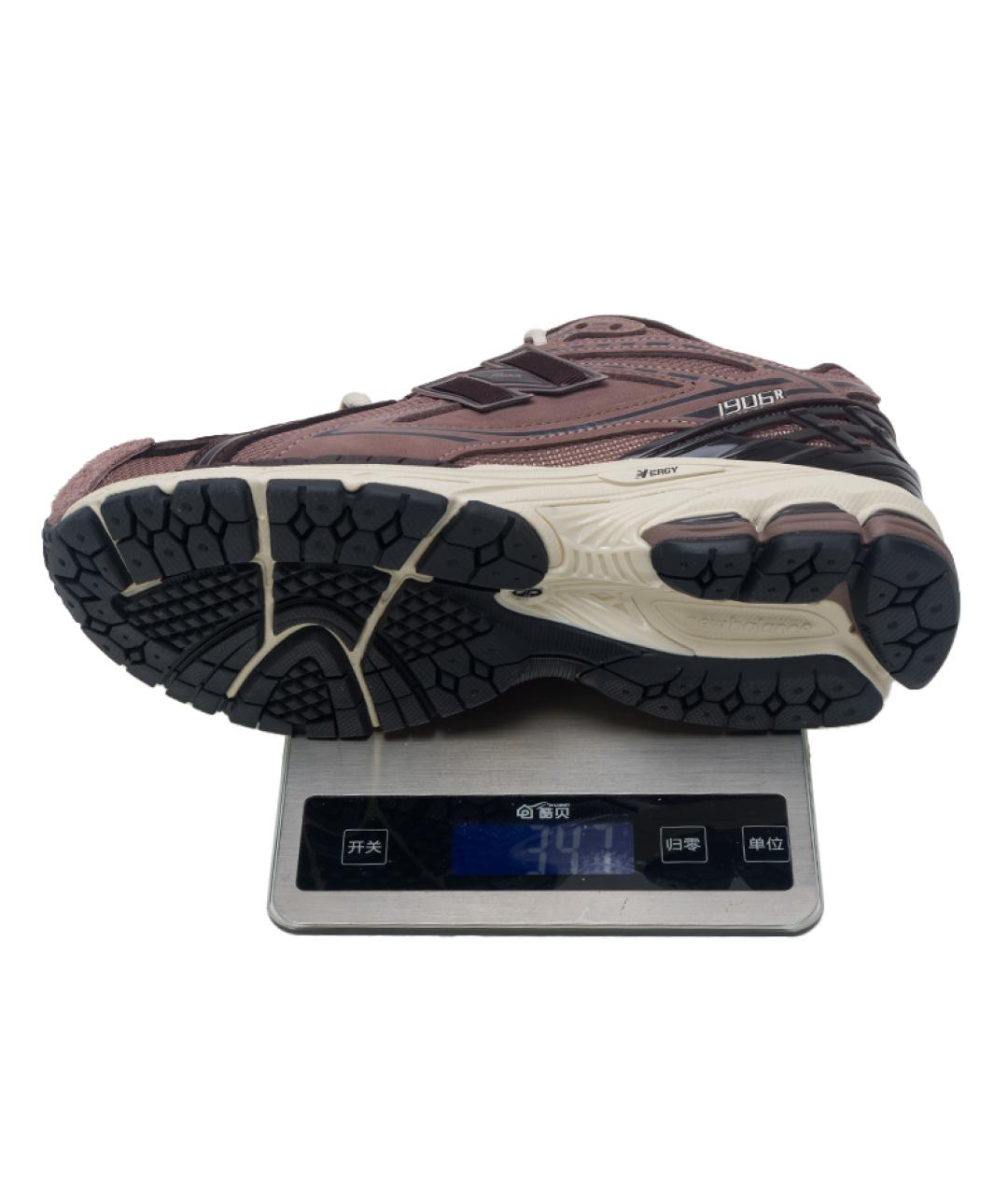 NEW BALANCE Коричневые кроссовки, фото 5