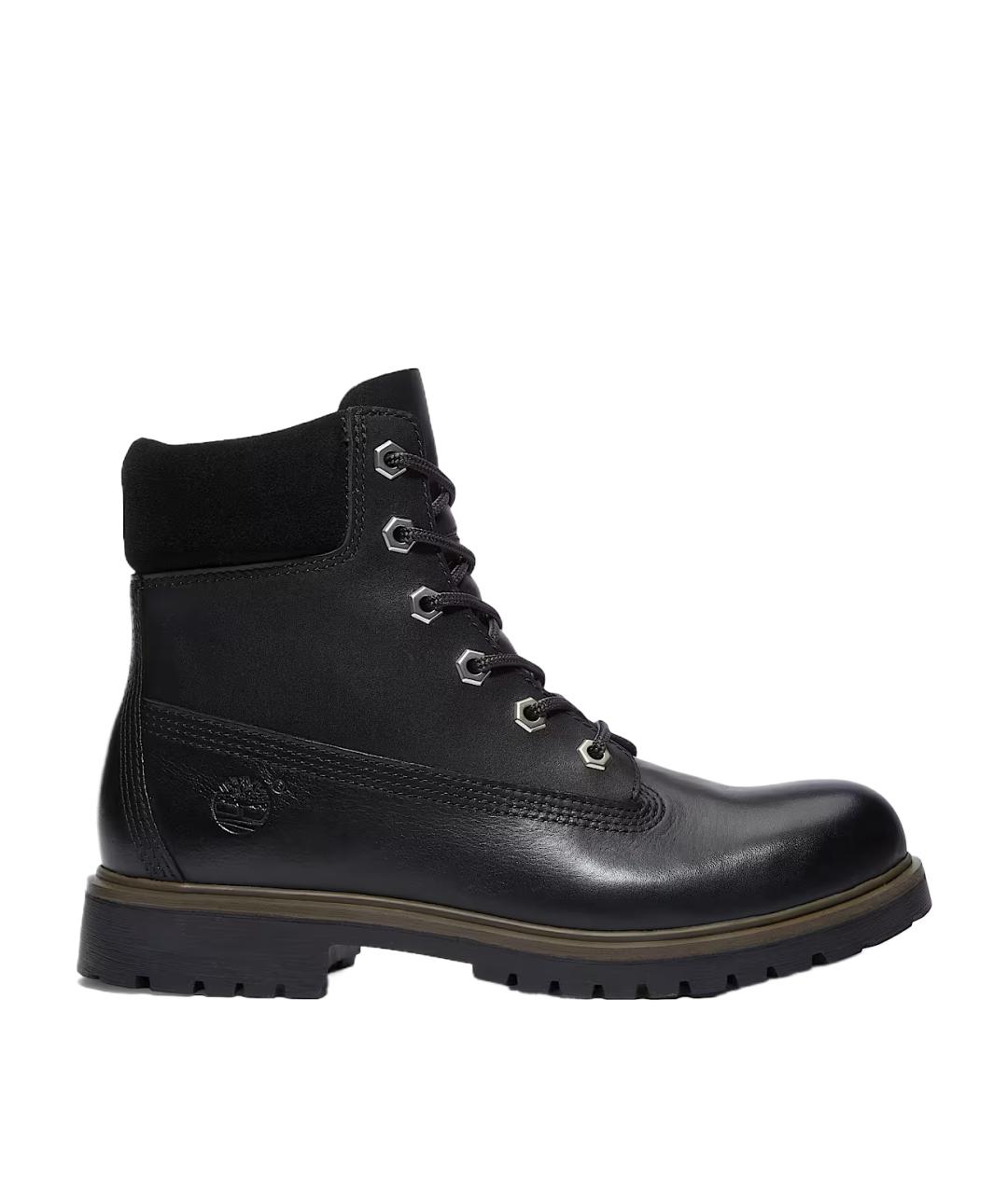 TIMBERLAND Черные кожаные ботинки, фото 1