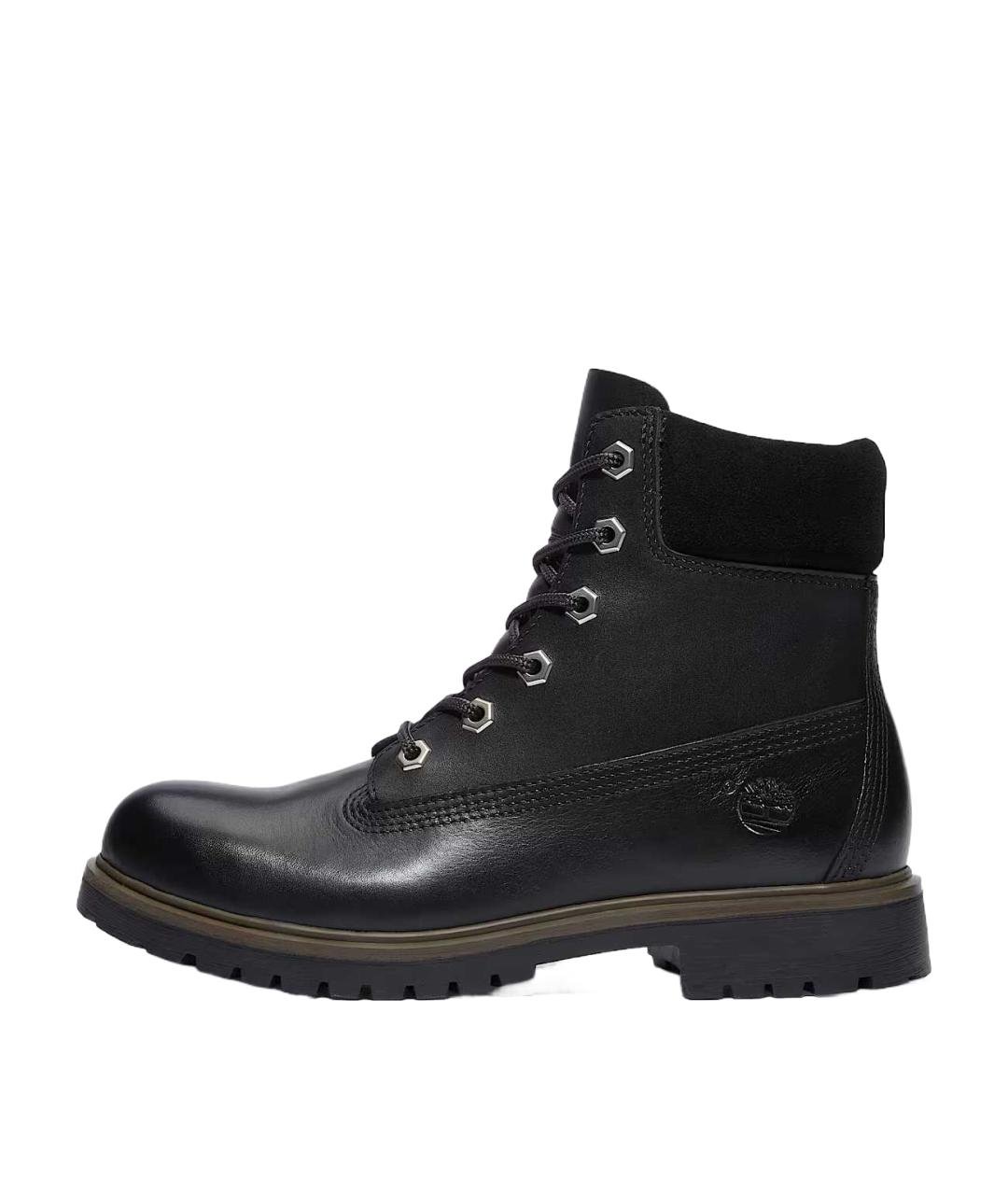 TIMBERLAND Черные кожаные ботинки, фото 2