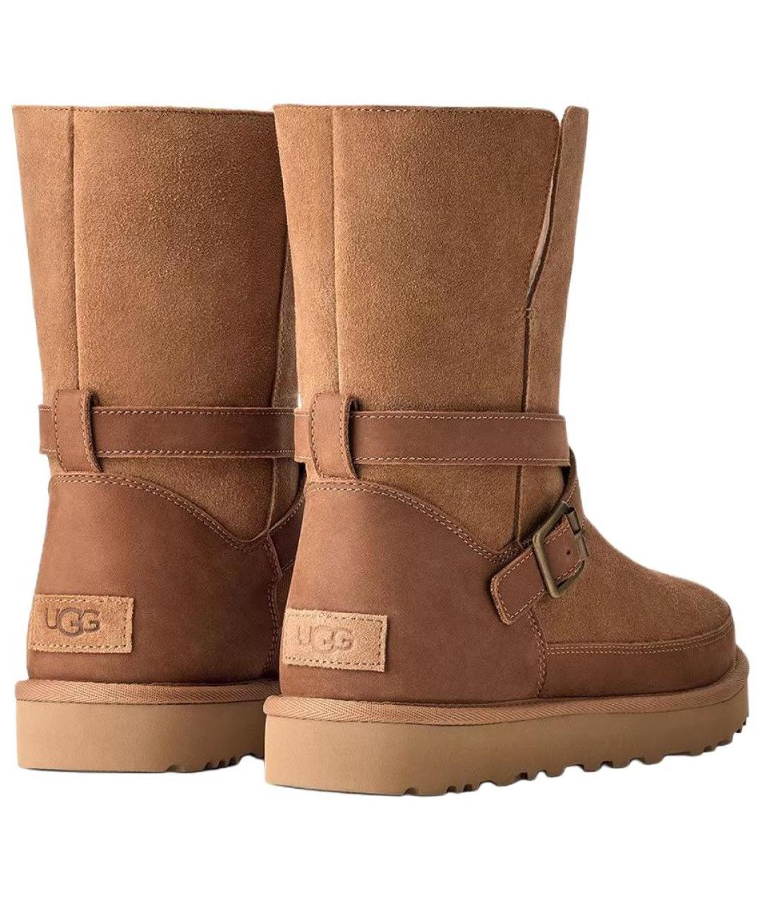 UGG AUSTRALIA Коричневые ботинки, фото 4