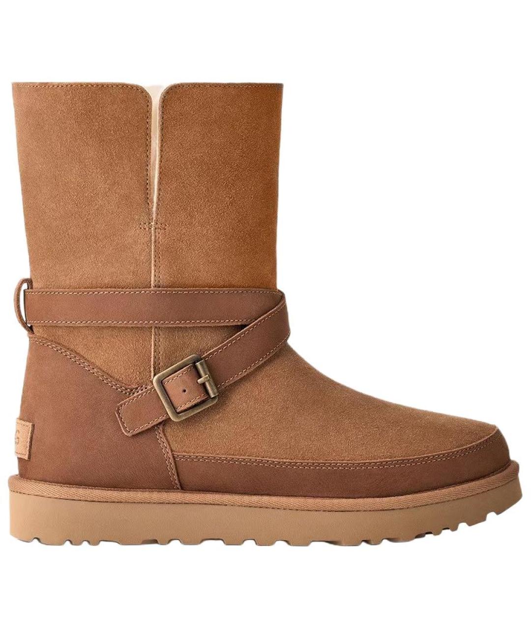UGG AUSTRALIA Коричневые ботинки, фото 1