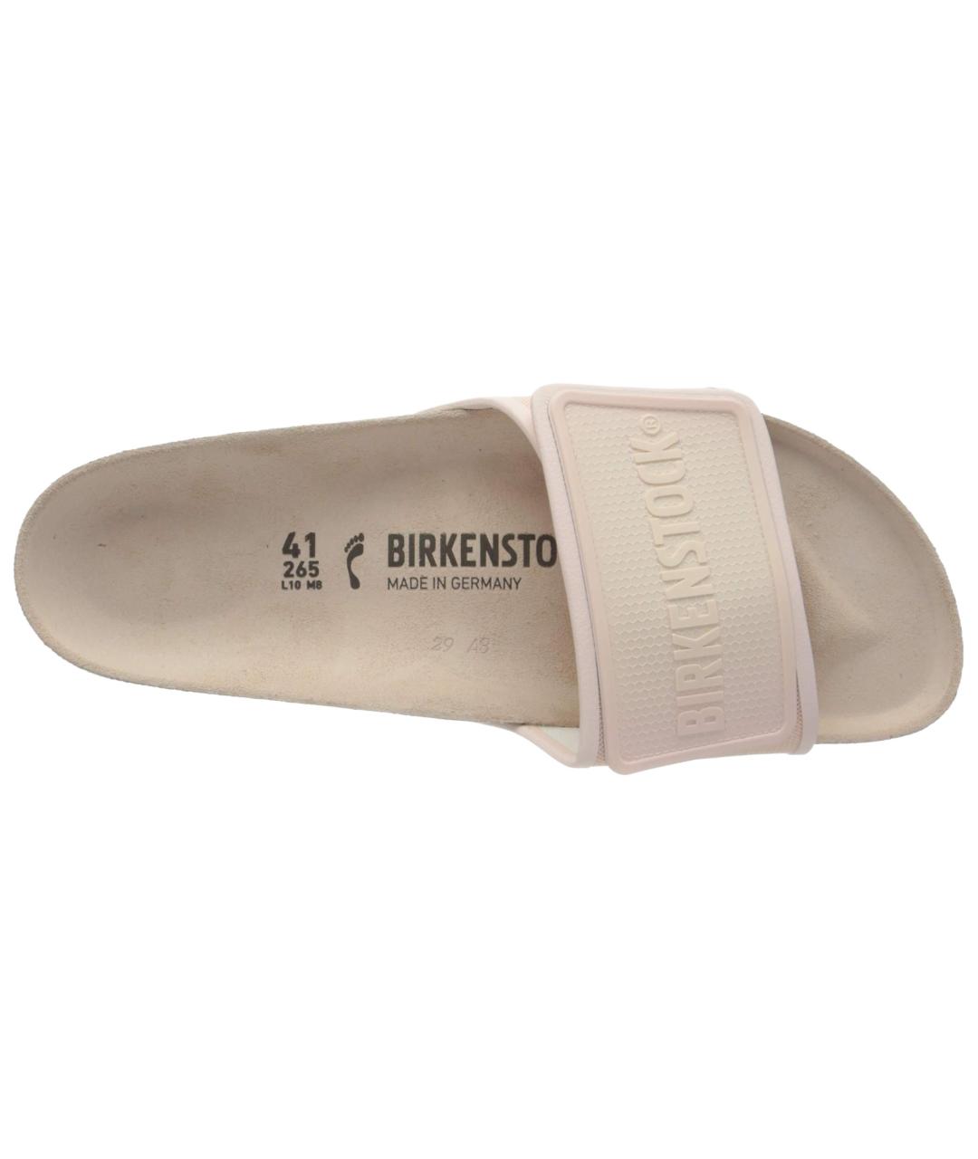 BIRKENSTOCK Розовые текстильные шлепанцы, фото 4