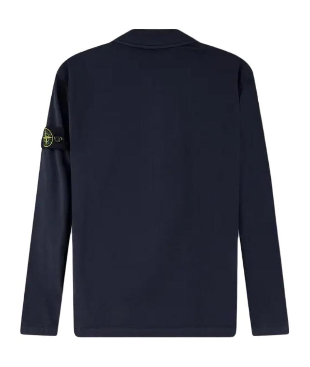 STONE ISLAND Темно-синяя куртка, фото 2