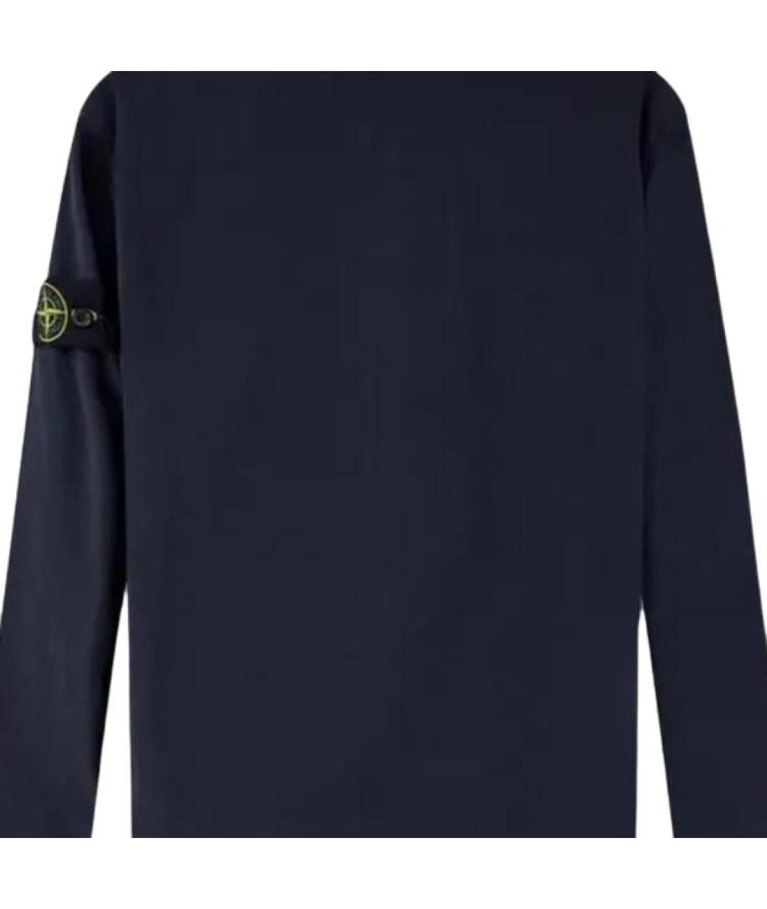 STONE ISLAND Темно-синяя куртка, фото 4