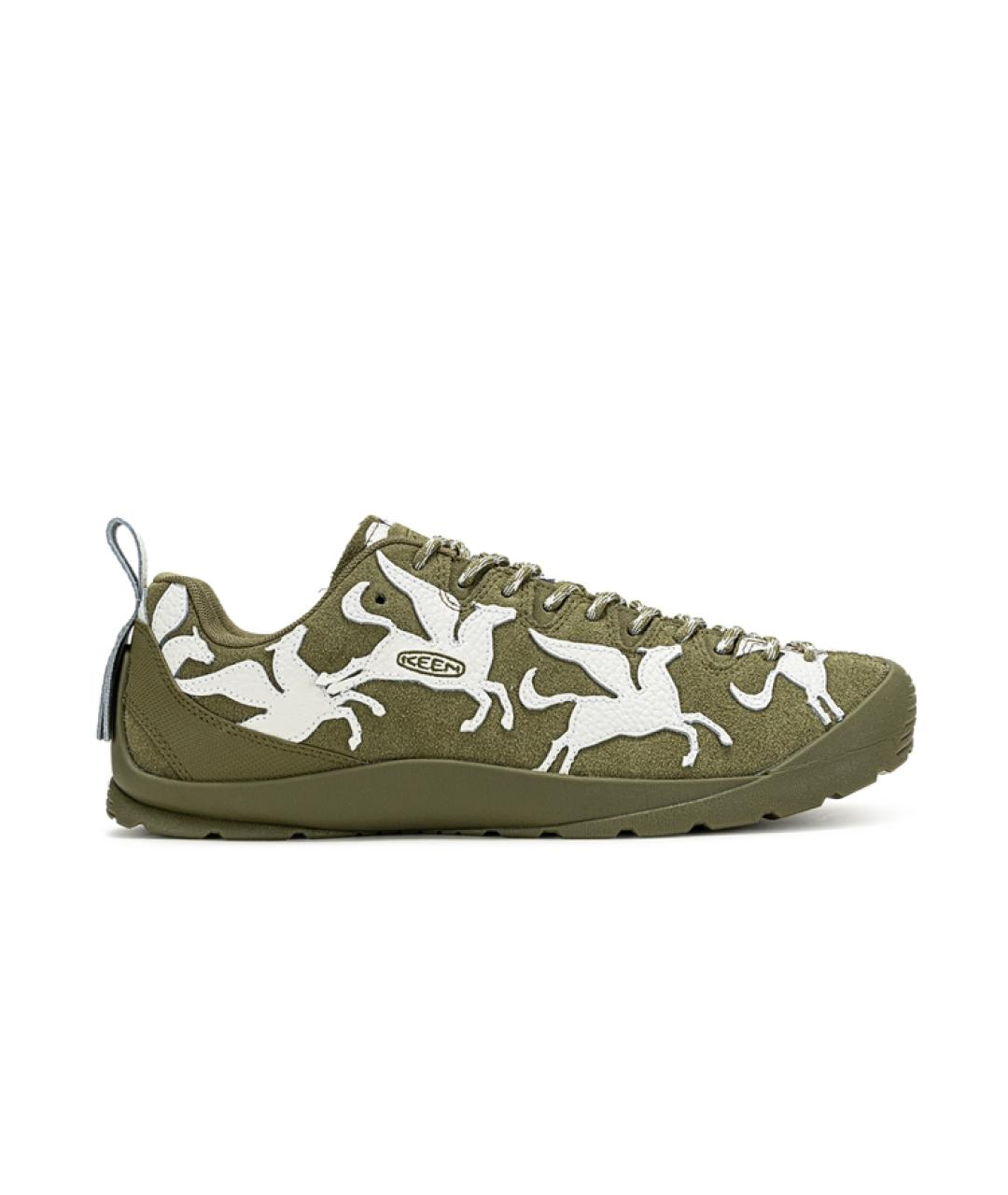 KEEN Зеленые низкие кроссовки / кеды, фото 1
