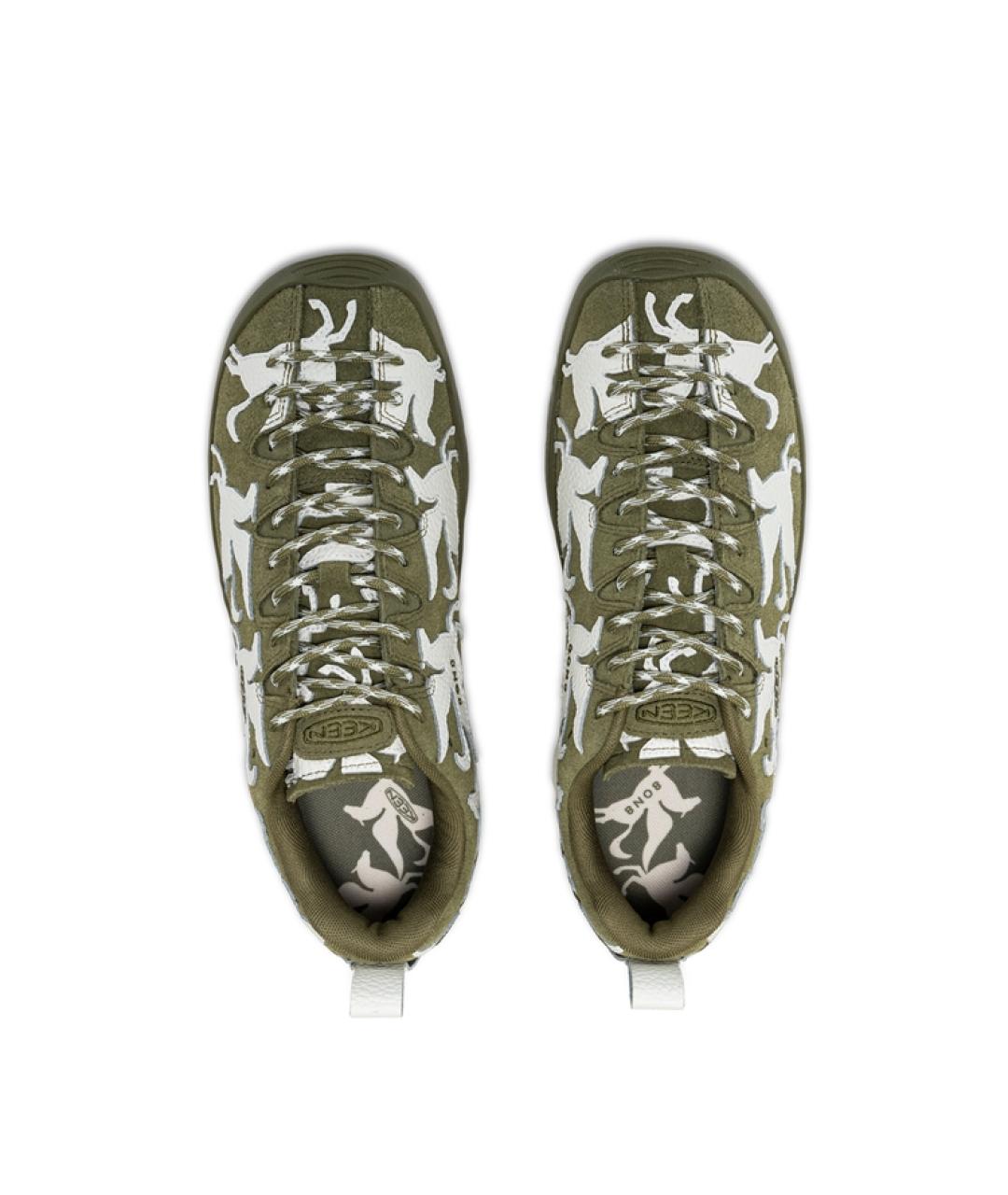 KEEN Зеленые низкие кроссовки / кеды, фото 4