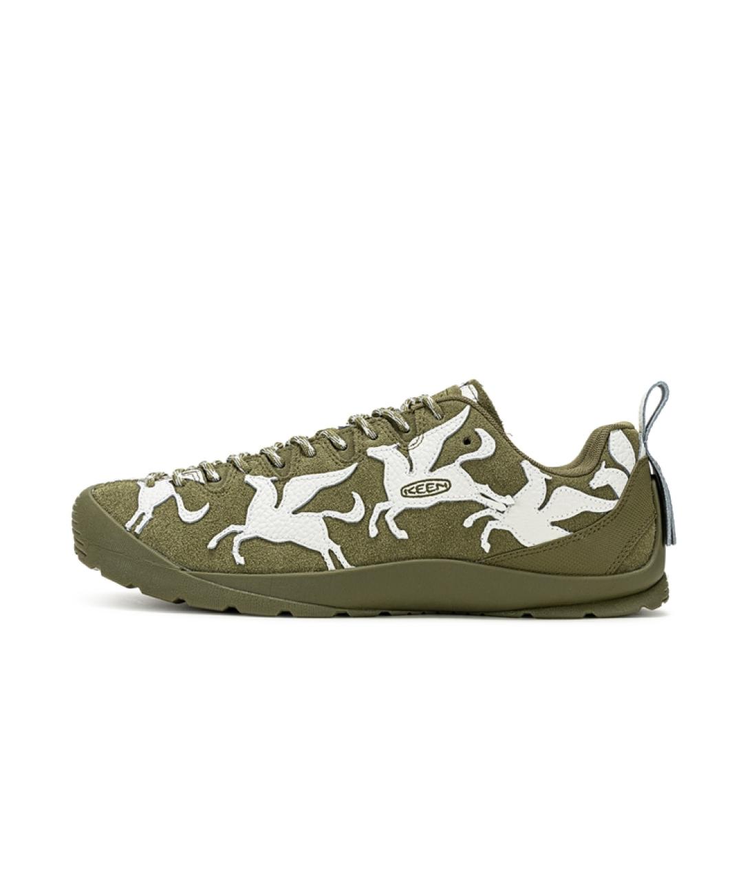 KEEN Зеленые низкие кроссовки / кеды, фото 2