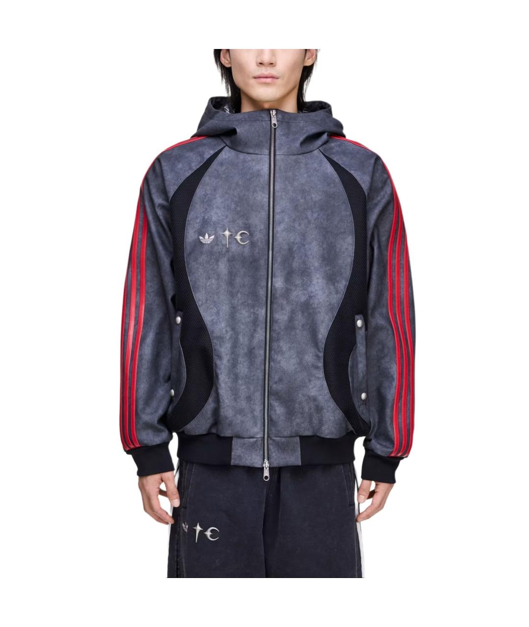 ADIDAS Антрацитовая куртка, фото 3