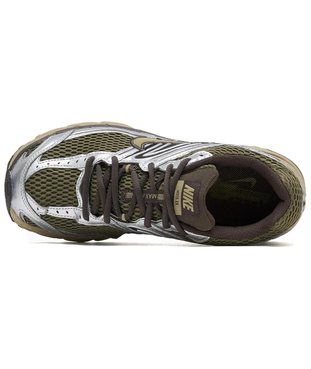 NIKE Серые синтетические кроссовки, фото 4