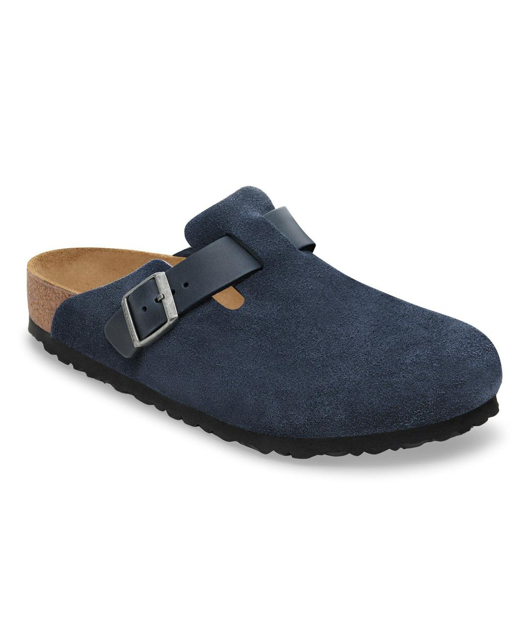 BIRKENSTOCK Синие замшевые сандалии, фото 2