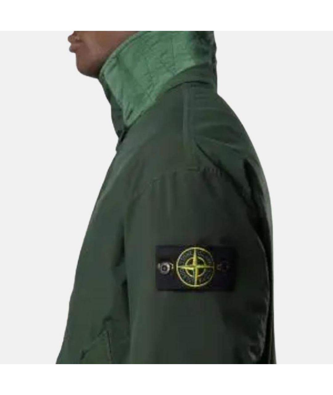 STONE ISLAND Зеленая куртка, фото 2