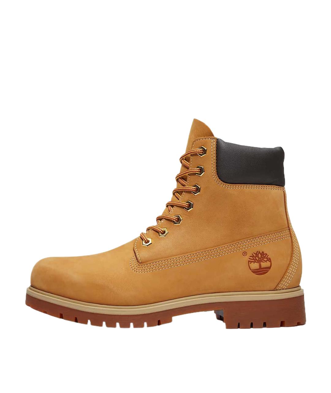 TIMBERLAND Бежевые кожаные низкие ботинки, фото 2