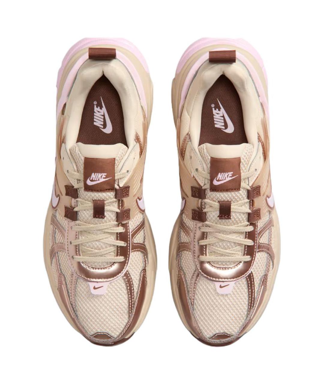 NIKE Розовые текстильные кроссовки, фото 4